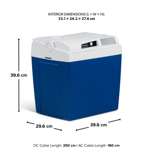 Racitor electric Mobicool ME24, 23L, 12V230V, gri - Img 4
