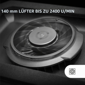 Racitor Laptop Mars Gaming MNBC-Ultra, 140mm, RGB, 5 Pozitii, Negru - Img 3