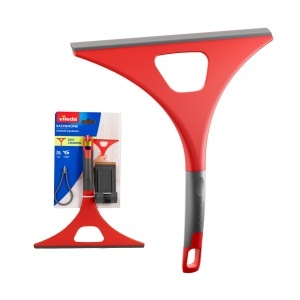 Racleta pentru dus Vileda cu maner ergonomic, 25,5 cm, pentru sticla si faianta