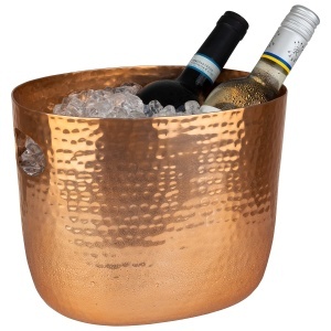 Racoritor pentru vin si sampanie APS 36108, aluminiu, 3.9 litri, cu aspect cupru - Img 2
