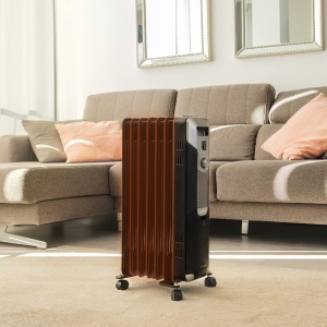 Radiator electric Cecotec ReadyWarm 7000, 1500 W, 7 module, negru - Img 3