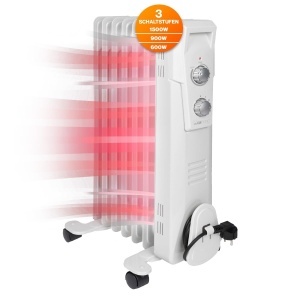 Radiator electric Clatronic RA 3735, 1500W, 7 rippen, mobil - Img 9