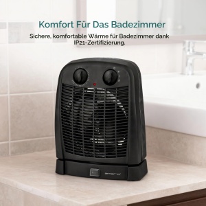Radiator electric Emerio FH-111910.2, 2000W, oscilant, alb - Img 8