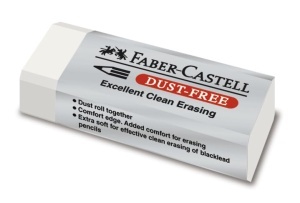 Radiera Faber-Castell Dust-Free, 20 bucati, pentru birou si scoala - Img 4