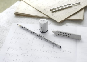 Radiera Faber-Castell Grip 2001, 5 bucati, gri, PVC-fri - Img 2