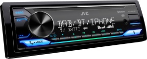 Radio auto JVC KD-X482DBT Bluetooth DAB USB Negru
