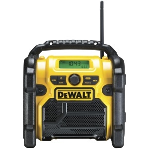 Radio de santier DeWalt DCR019-QW, 2 in 1, acumulator si retea, negru-galben - Img 2