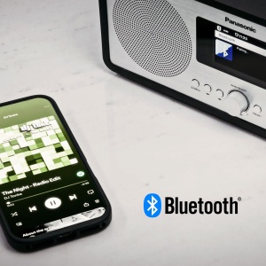 Radio digital Panasonic RF-D40EG-K cu Bluetooth, 6W, LCD 2.4 inch, Negru - Img 7