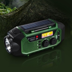 Radio portabil Camry CR 1919, Bluetooth 5.0, 4000mAh, cu panou solar - Img 2