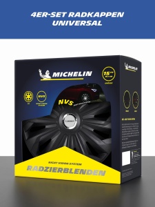 Radziere Michelin MX-FB 15 Zoll, Set 4 Bucati, ABS, Negru - Img 2