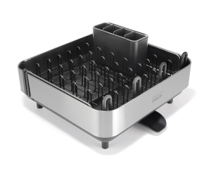 Raft de Uscare Joseph Joseph Extend Steel Plus, Otel, Negru, Capacitate 16 Piese - Img 2