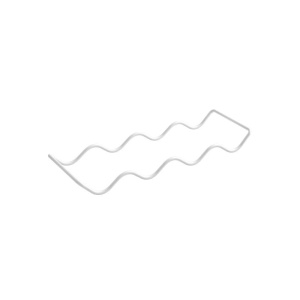 Raft pentru sticle Metaltex Porta MAX, 10 sticle, alb, 11x32x3 cm