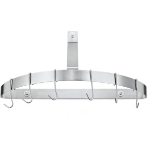 Raft pentru Vase Cuisinart Halbkreis, Otel Inoxidabil, 6 Usi, Culoare Argintie