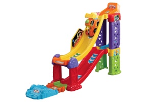 Rampa de actiune 3-in-1 Vtech Tut Tut Baby Flitzer cu masinuta, pentru 1-5 ani - Img 4