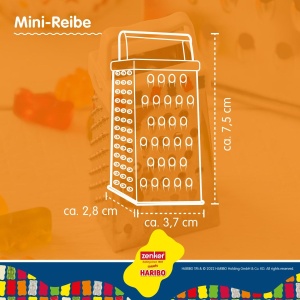 Rasa cu maner Zenker Haribo Mini, design Goldbar, din otel inoxidabil, 7.5 cm - Img 4
