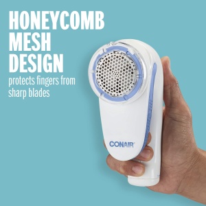 Rascheta pentru haine Conair CLS1XE, alimentare cu baterii, ergonomic, albalbastru - Img 6
