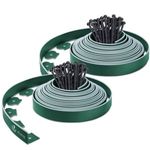 Rasenkante VOUNOT 20m x 5cm, Culoare Verde si Verde Deschis