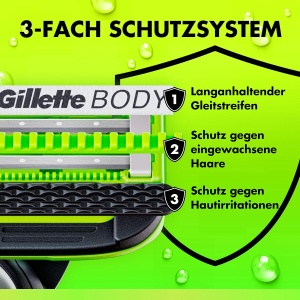 Rasierer pentru corp si zone intime GilletteLabs, 5 lame, sistem de protectie - Img 4