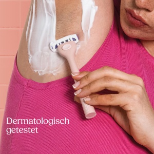 Rasierer pentru femei Wilkinson Sword Intuition Quattro, 6 lame, design ergonomic - Img 4