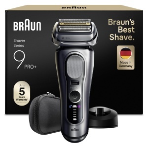 Rasitor electric Braun Series 9 PRO, 9617si, argintiu, 60 min autonomie