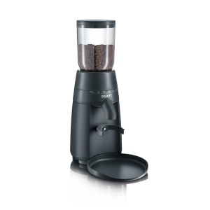 Rasnita de cafea GRAEF CM702, rasnita conica din otel inoxidabil, 24 de setari de macinare, recipient detasabil pentru boabe de cafea de 250 g