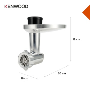 Rasnita de carne Kenwood KAX950ME, inox, 3 discuri, 1.8 kg - Img 6