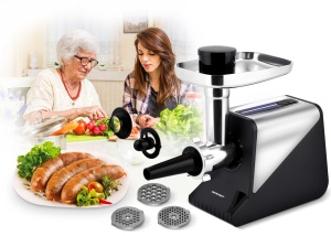 Rasnita electrica Berdsen 800W2000W cu accesorii, negru-silver - Img 6