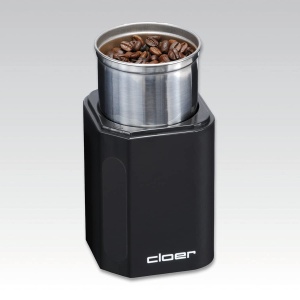 Rasnita electrica de cafea si condimente Cloer 7580, 200 W, pentru pesto, nuci si cereale, boabe de cafea de pana la 70 g, recipient detasabil din otel inoxidabil, negru - Img 6