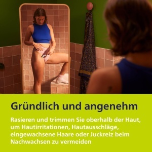 Rasnita Intima Philips OneBlade QP192428, 100 rezistenta la apa, cu 2 lame SkinProtect - Img 3