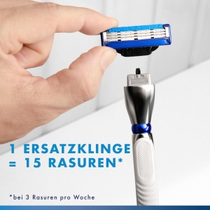 Rasoir Gillette Mach3 Turbo pentru Barbati - 1 Raza, 1 Lama de Schimb, Culoare Gri - Img 7
