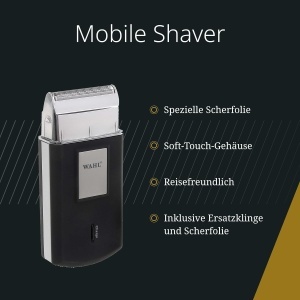 Rasoir Mobil Wahl, Kabellos, Design Compact, 45 minute autonomie - Img 2