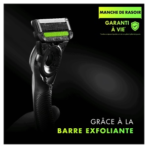 Rasoir pentru Barbati Gillette Labs cu Peeling, 1 Maner, 2 Lameli, Cutie de Transport - Img 5