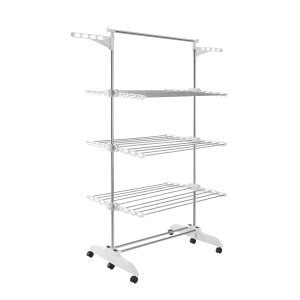 Razatoare cu rufe PORTENTUM Turm, 5 nivele, 58 carlige, capacitate 40 kg