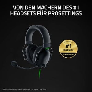 Razer BlackShark V2 X Casti Gaming Esports Negru Rauschunterdruckung 50mm Driver - Img 2