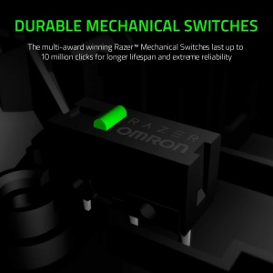 Razer DeathAdder Essential (2021) - Mouse de gaming cu fir de 6400 DPI cu senzor optic (5 butoane programabile, factor de forma ergonomic, durata de viata de 10 milioane de clicuri) Alb - Img 3