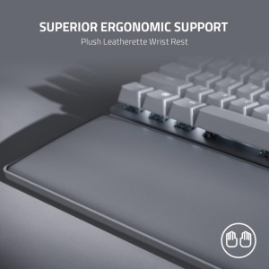 Razer Pro Type Ultra Tastatura Wireless Alba Switch-uri Silentioase si Design Ergonomic - Img 3