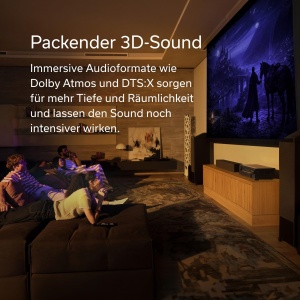 Receiver AV Denon AVC-X3900H, 9.4 canale, 105W, Dolby Atmos, HDMI 2.1 - Img 3