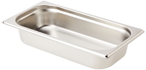 Recipient GN 13 din inox Lacor 66365Z, argintiu, calitate europeana