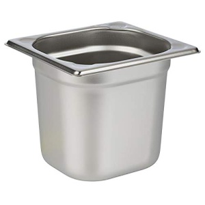 Recipient GN 16 APS 81606 din inox, 2.4 litri, 17.6 x 16.2 cm