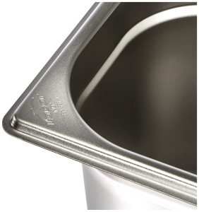 Recipient GN Lacor 16 176x162x150 mm Inox Argintiu - Img 3
