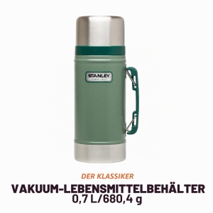 Recipient termic Stanley 1913, 0.7L, culoare verde Hammertone - Img 2