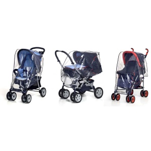Reer PEVA Universal Regenschutz Protectie Ploaie Universala pentru Carucioare si Buggys - Img 5