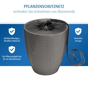 Reer Set Protectie Ghivece 2 Bucati Nylon Negru pentru Ghivece pana la 30 cm - Img 3
