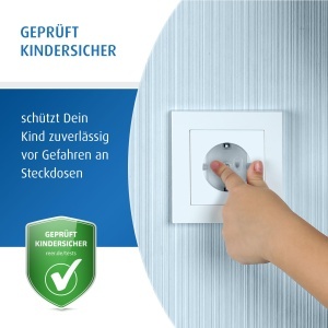 Reer Set Protectie Priza Transparent 5 Bucati Siguranta Copii - Img 3