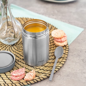 Reer Warmhaltebox PURE 300 ml Inox Pastreaza Alimentele Calde sau Reci - Img 7