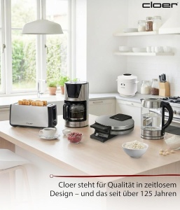 Reiscocher Cloer 6831, 1 l capacitate, 350 W, cu functie de mentinere cald - Img 7