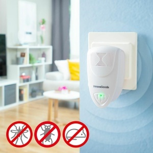 Repelent cu ultrasunete KL Duo InnovaGoods 2 bucati alb - Img 9
