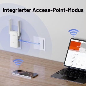 Repetitor Wi-Fi Mercusys ME80X, Dualband AX3000, Gigabit, Control prin Aplicatie - Img 7