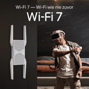 Repetitor Wi-Fi TP-Link RE655BE Tri-Band, 9300 MBits, 4 Antene Externe - Img 4