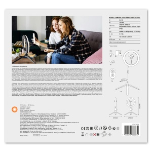 Ringlicht LED Ledvance cu Stativ 190mm, 10W, 72 LEDs, Negru - Img 7